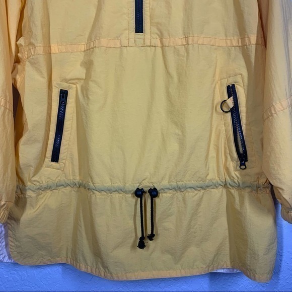 SNUGGLER SKI WEAR Vintage Yellow Anorak‎ Wind Jacket Pull-Over - Picture 3 of 10